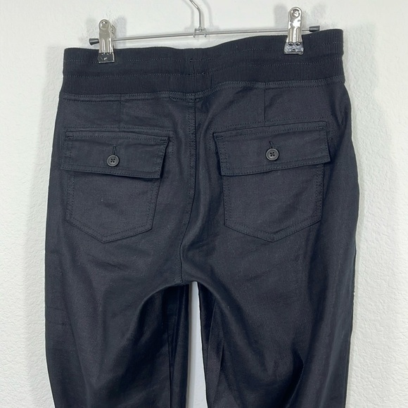 Level 99 Utility‎ Black linen blend Jogger Pant size XS - Picture 8 of 11